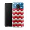 Coque pour Xiaomi Note 9 Usa Chevrons Vote | Housse Silicone, Etui Antichoc / Motif Américain